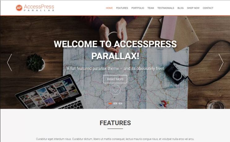 AccessPress WordPrerss Theme