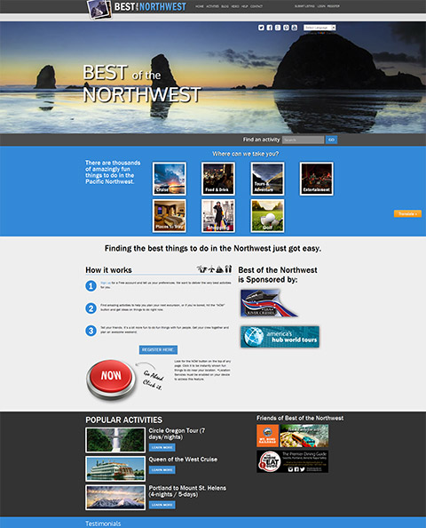 bestofnorthwest, travel directory website