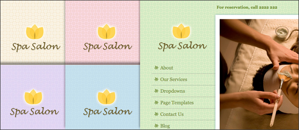 Spa Salon business theme for WordPress