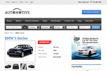 Templatic Car Dealership Themes