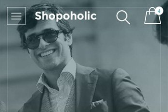 Shopaholic Theme with WooCommerce Plugin