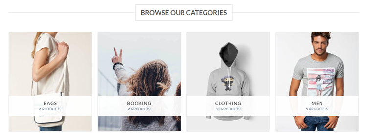 Flatsome eCommerce theme categories