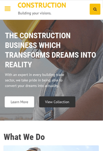 Templatic Construction WordPress Quick Edit Theme
