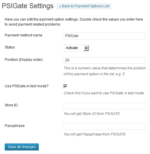 PSiGate Plugin