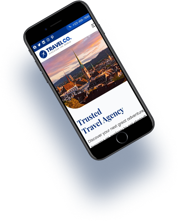 Mobile Friendly Travel Agency WordPress Theme